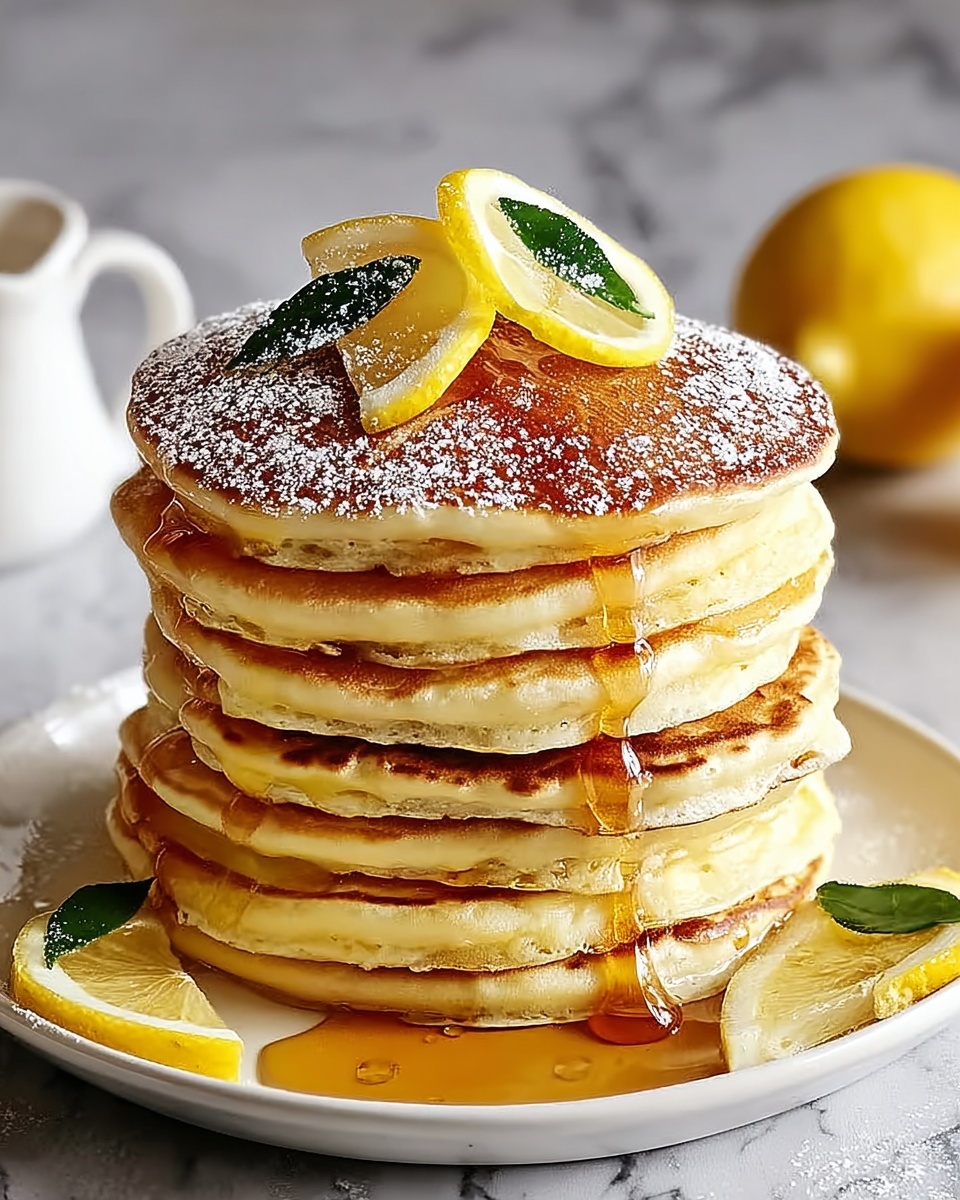 Lemon Ricotta Pancakes Recipe - Recipe Image