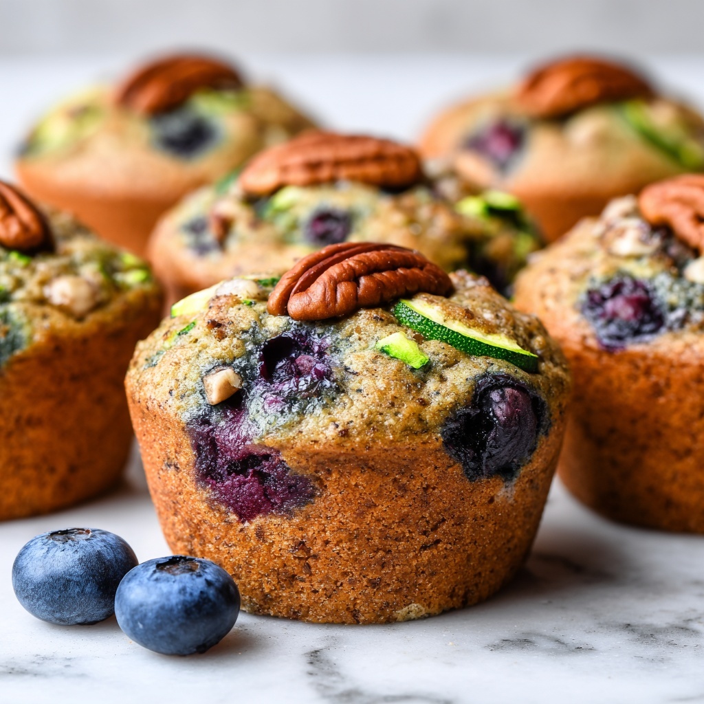 Blueberry Zucchini Muffins Recipe - Recipe Image