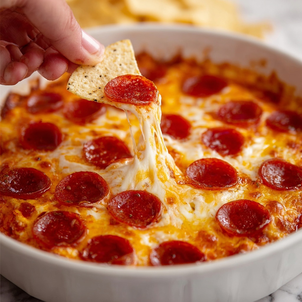 Cottage Cheese Pizza Dip Recipe - Recipe Image