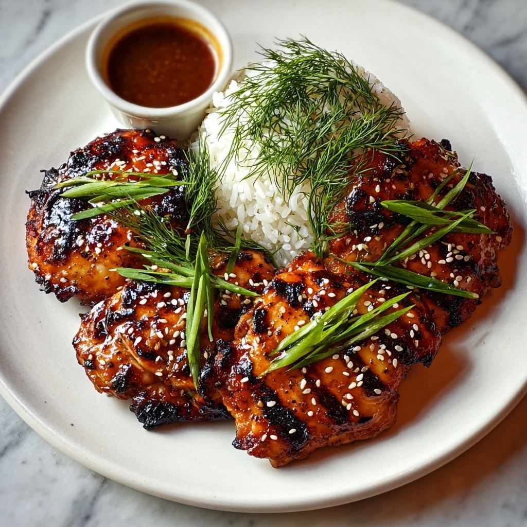 Grilled Sweet and Savory Teriyaki Chicken Recipe - Recipe Image