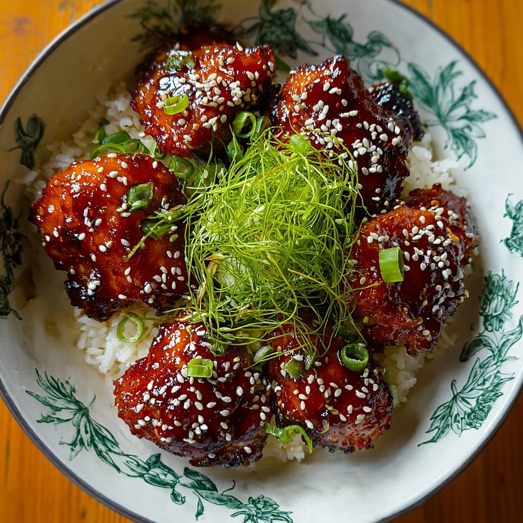 Sticky Honey Gochujang Chicken Recipe - Recipe Image