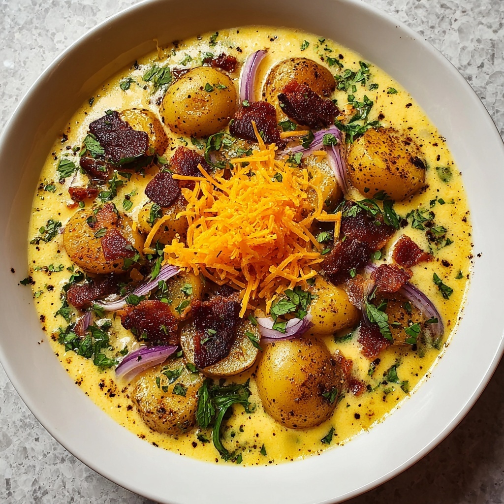 Bacon Cheddar Gnocchi Soup Recipe - Recipe Image