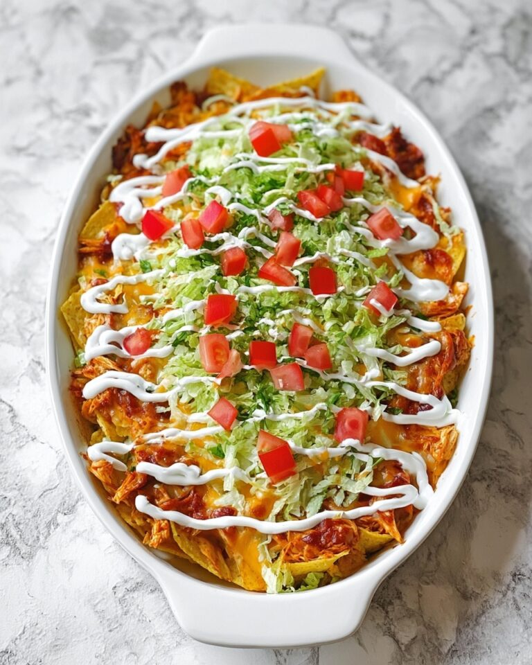 Creamy Chicken Taco Casserole Recipe