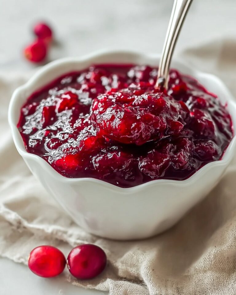 Simple Homemade Cranberry Sauce Recipe