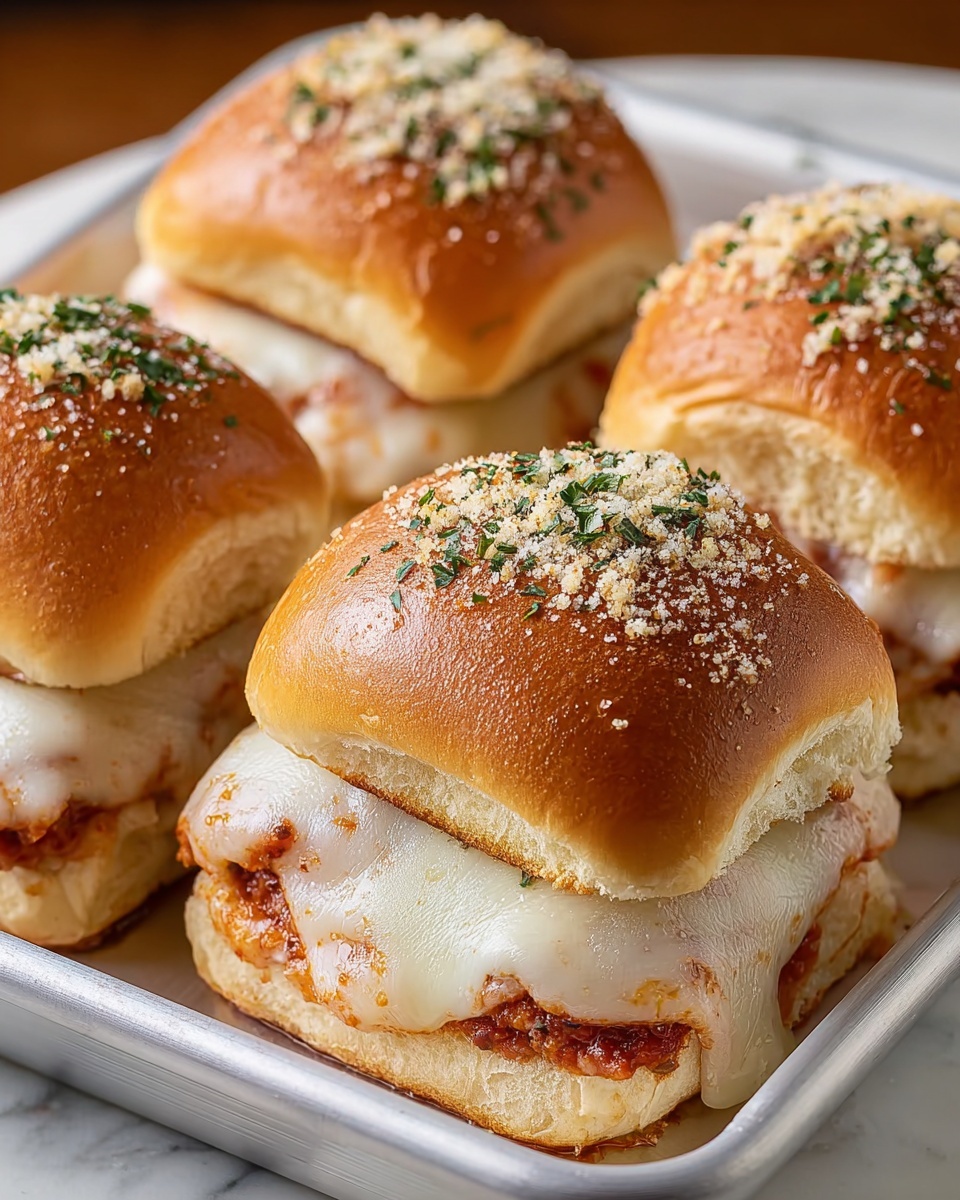 Hot Italian Sub Sliders Recipe - Recipe Image