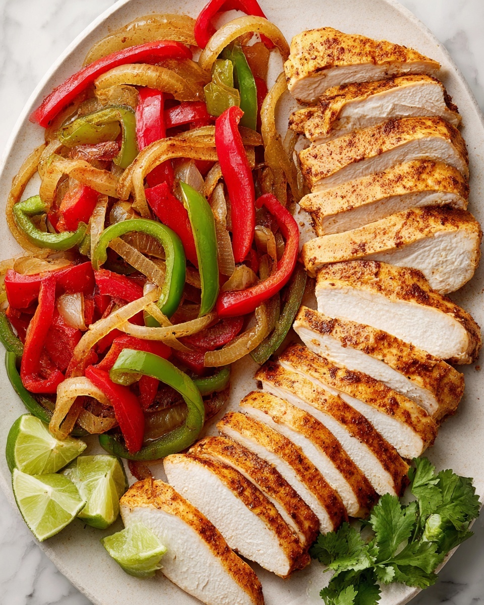 Sheet Pan Chicken Fajitas Recipe - Recipe Image