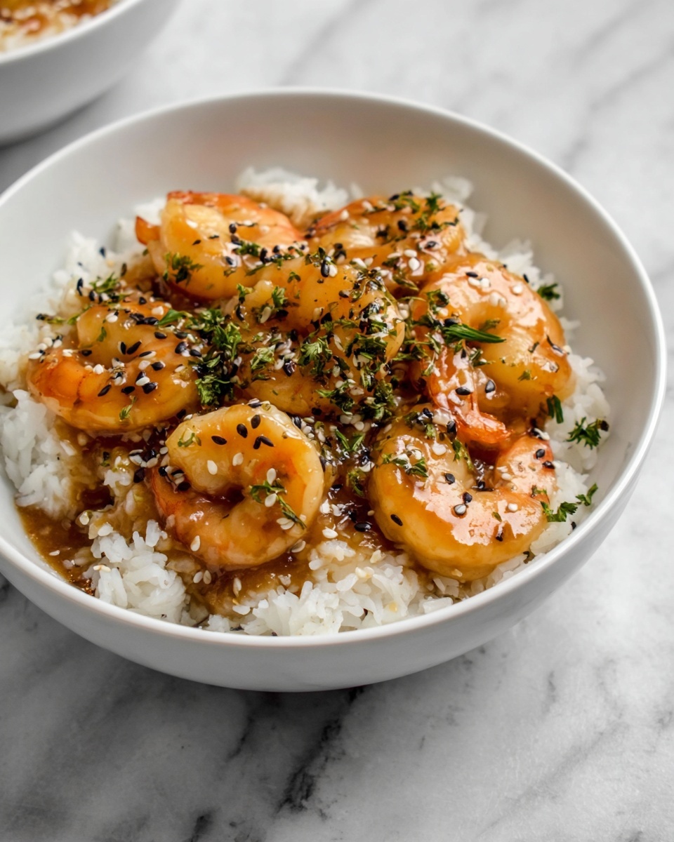 Sesame Ginger Shrimp Recipe - Recipe Image