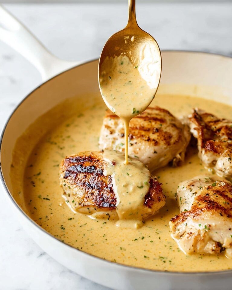 Lemon Pepper Chicken with Creamy Garlic Sauce Recipe