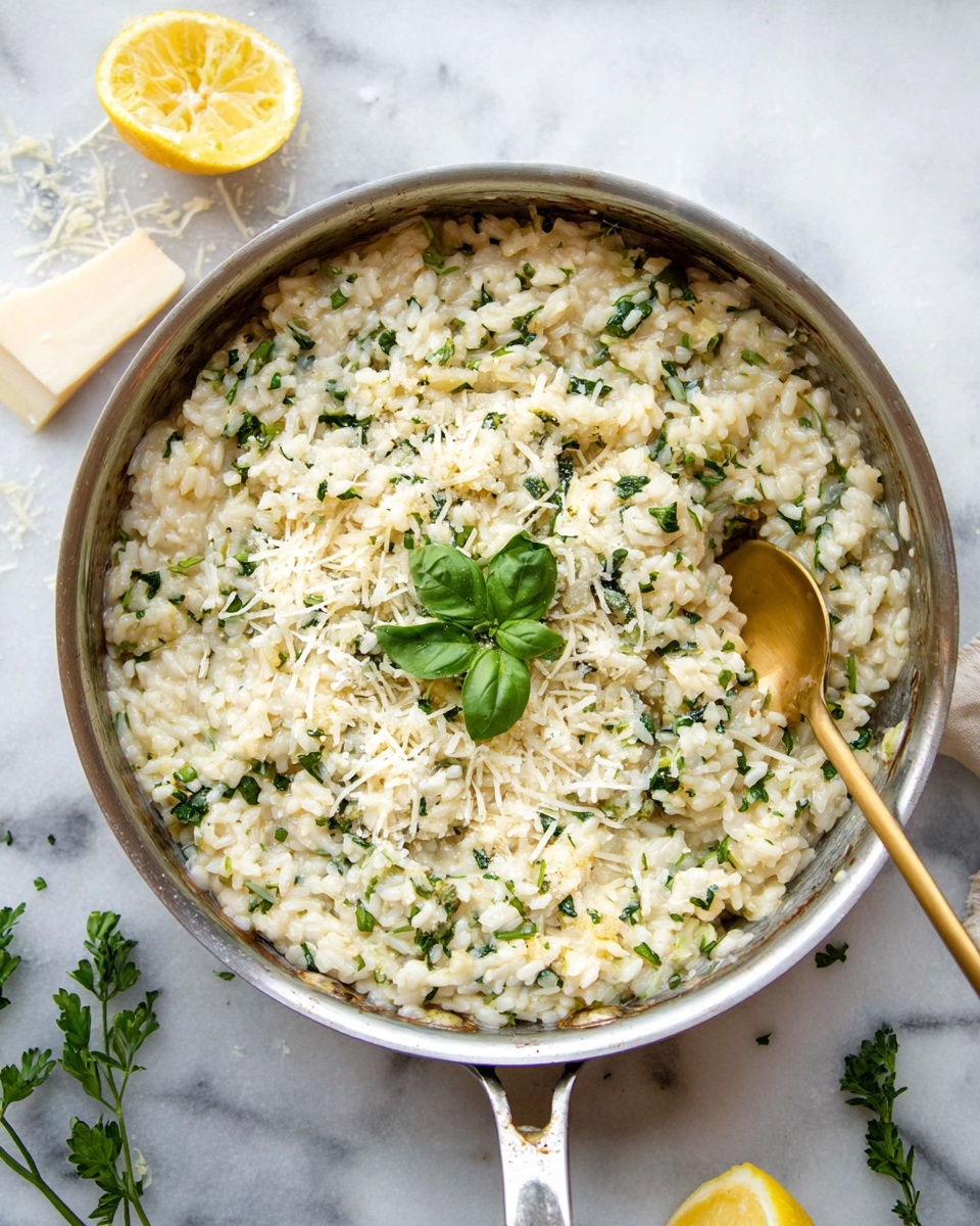 Lemon Herb Risotto Recipe - Recipe Image