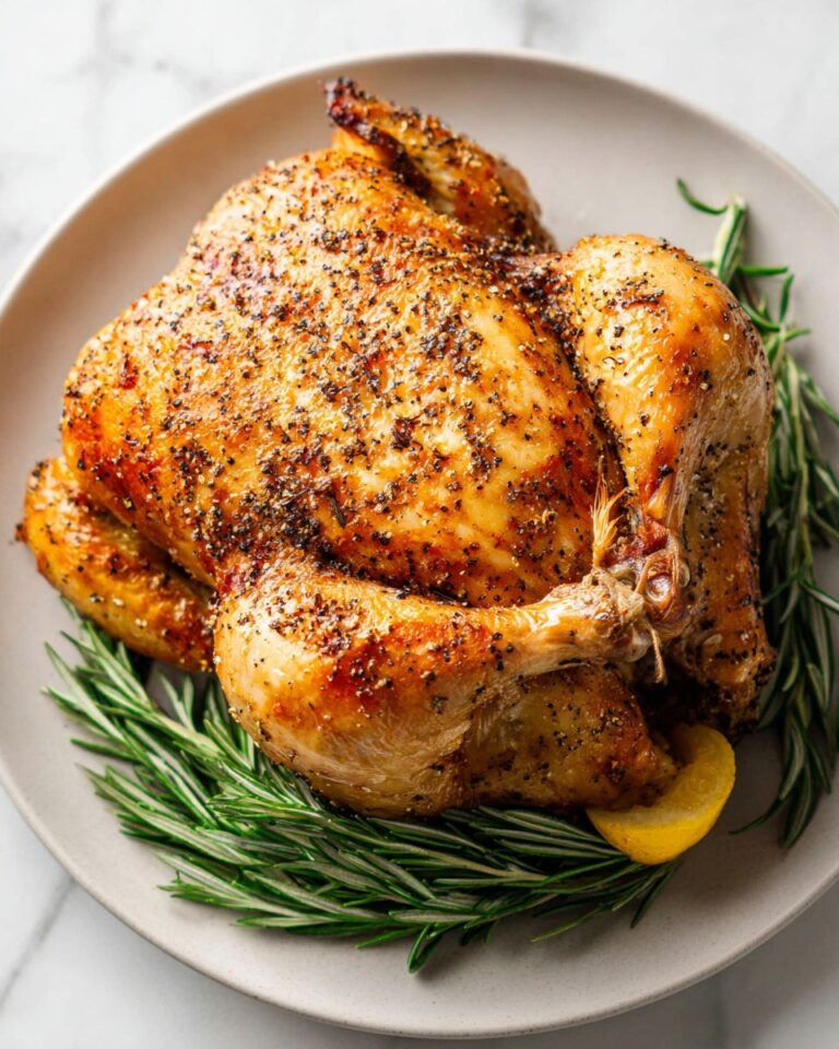 Easy Roast Chicken with Lemon, Garlic, and Rosemary Recipe