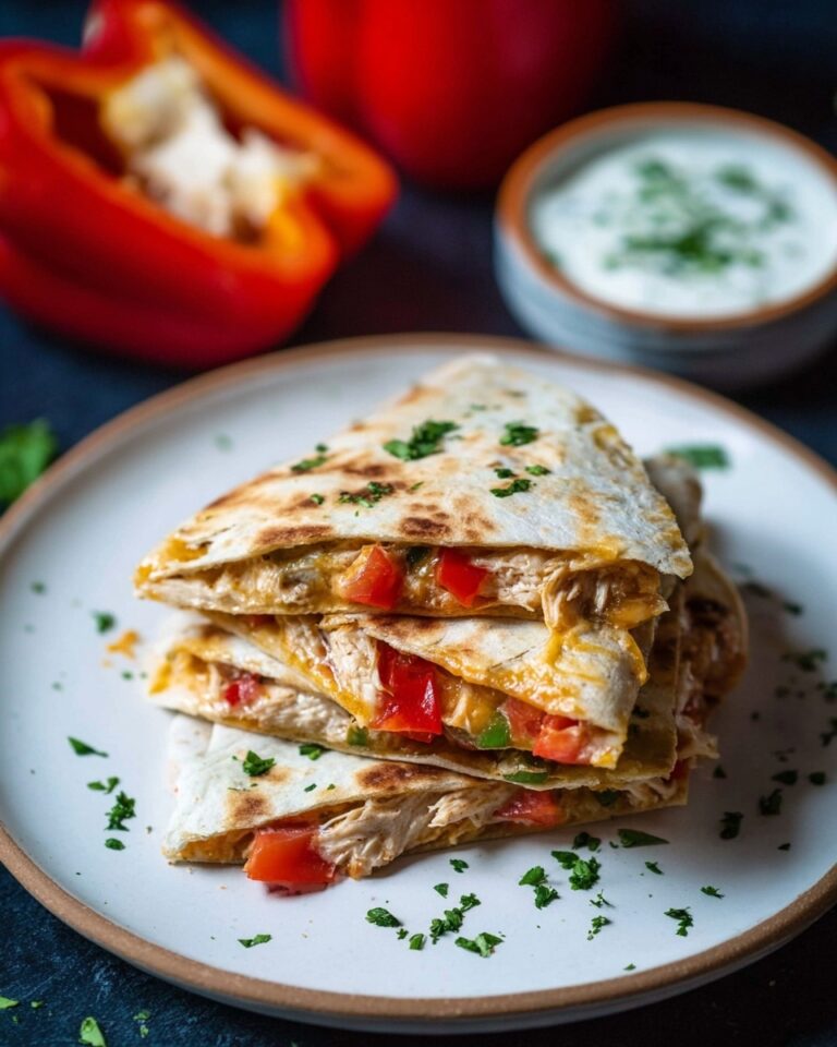 Chicken Fajita Quesadilla Recipe
