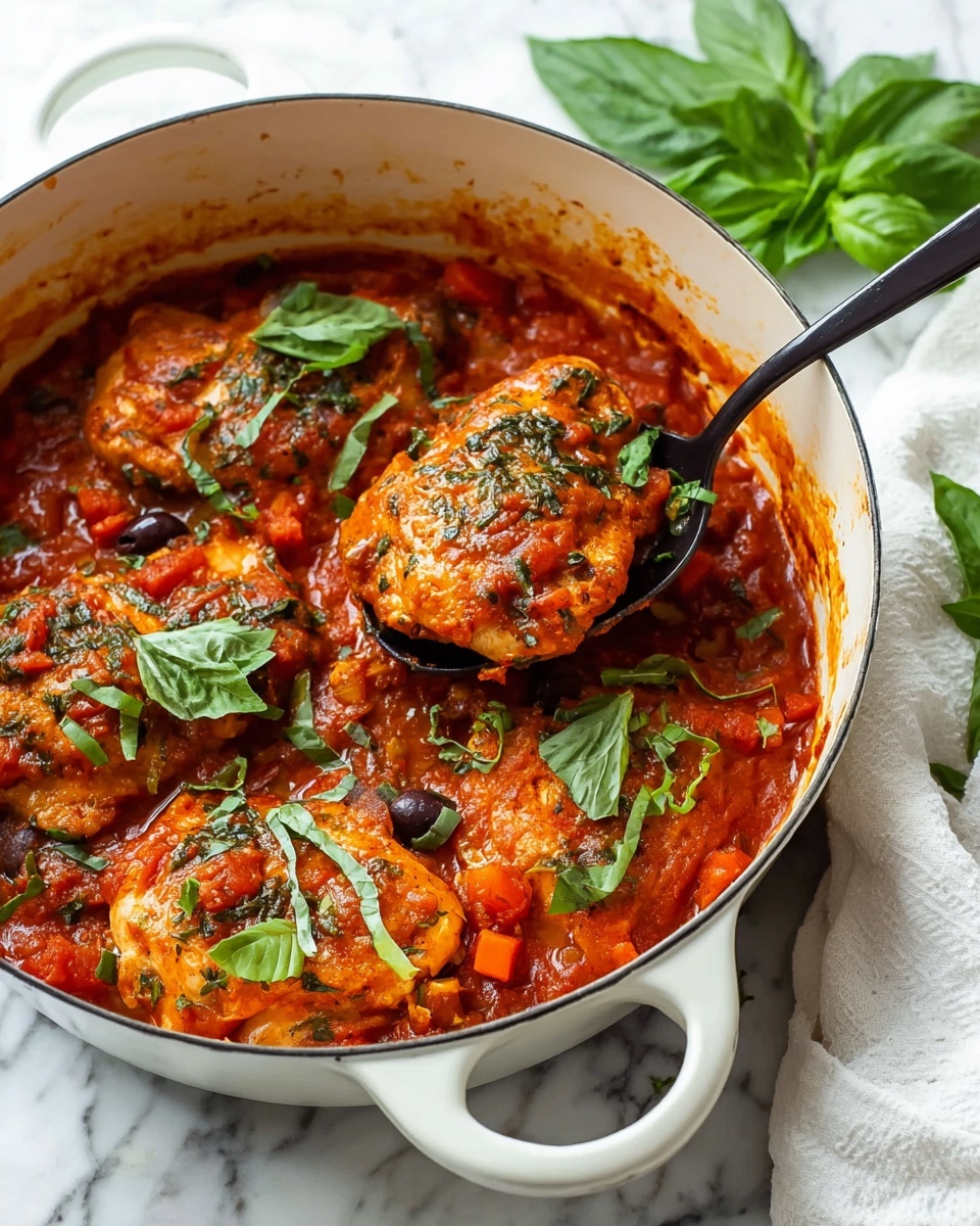 Easy Chicken Cacciatore Recipe - Recipe Image