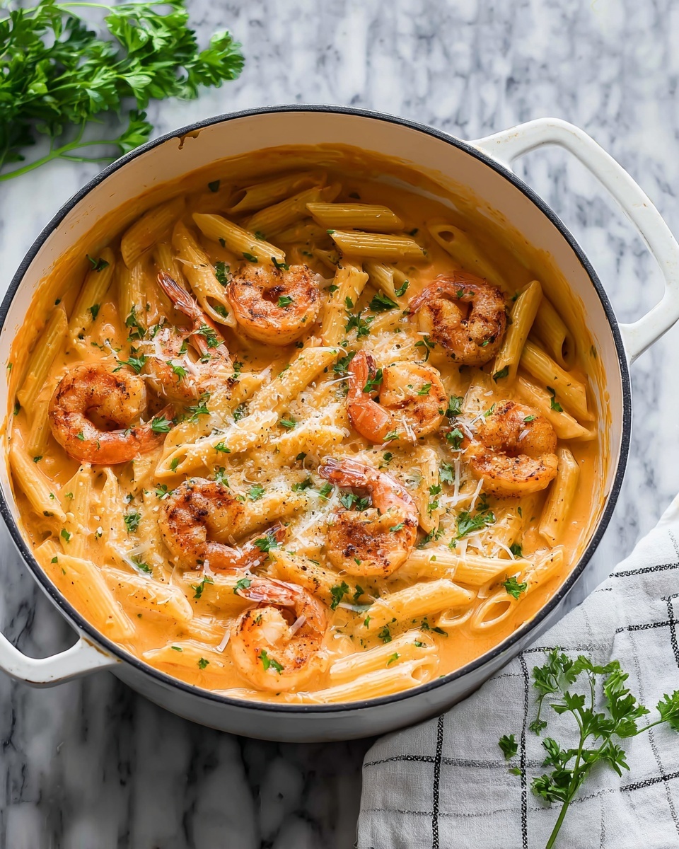 Creamy Cajun Shrimp Pasta Recipe - Recipe Image