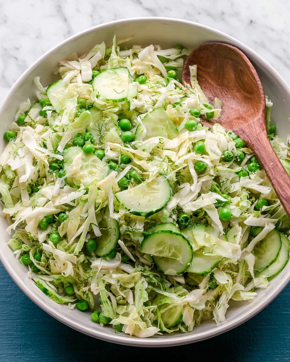 Cabbage and Pea Salad Recipe - Recipe Image