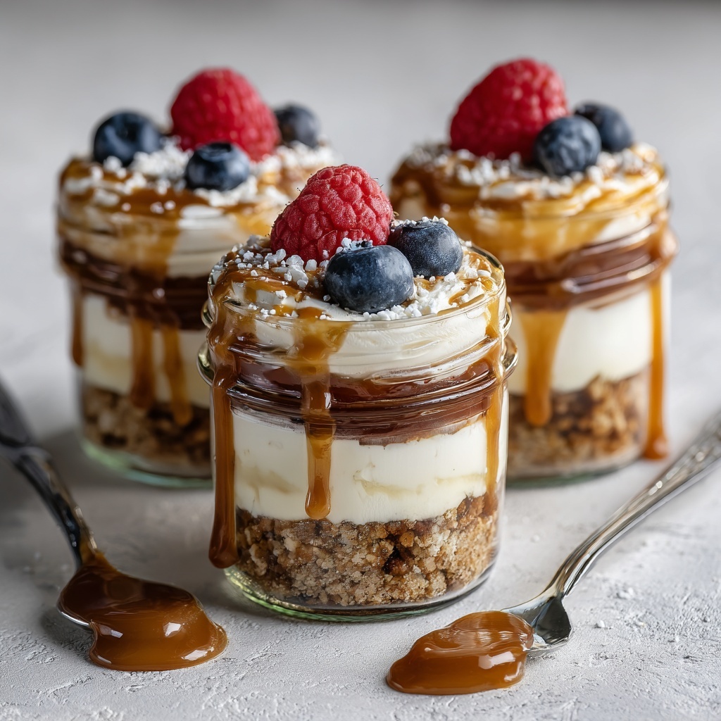 Easy High Protein Cheesecake Jars Recipe - Recipe Image