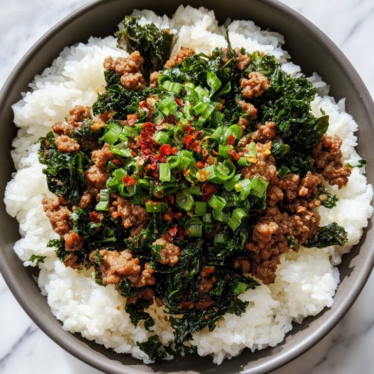 Lazy Girl Beef & Rice Bowl Recipe