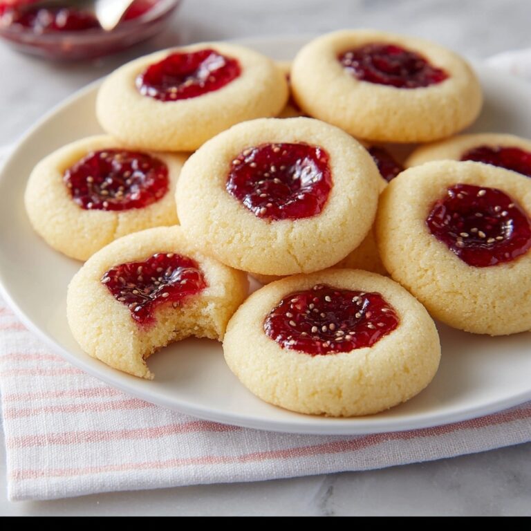 Raspberry Thumbprint Cookies Recipe