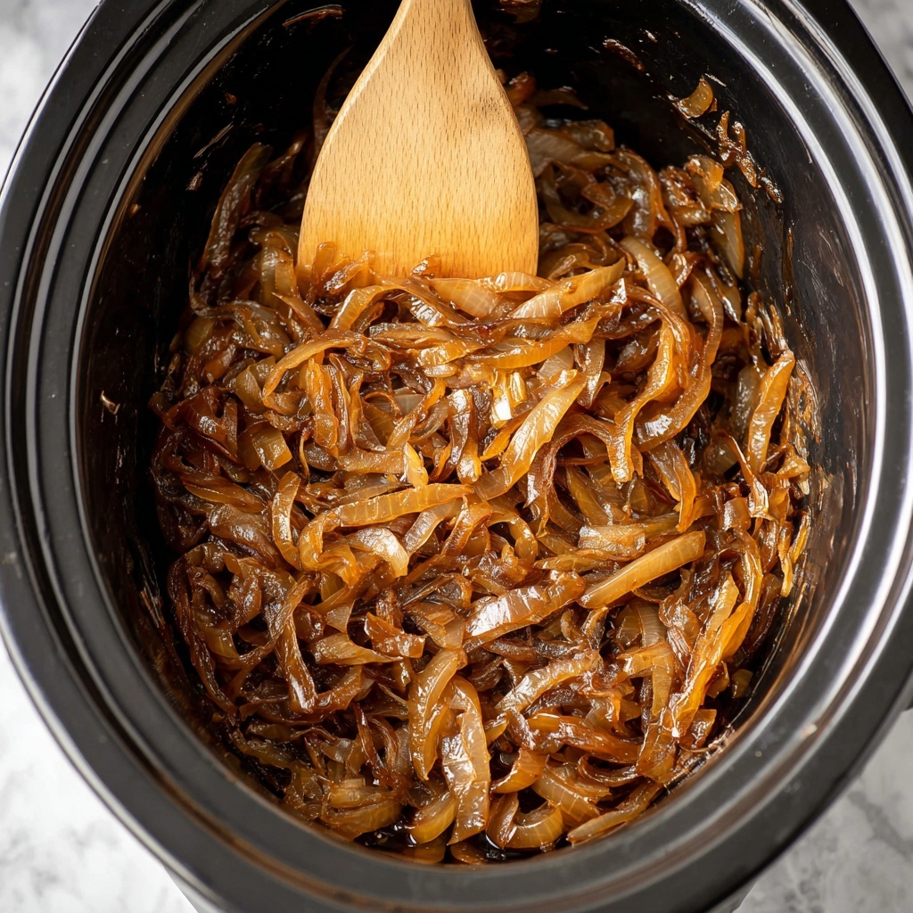 Crockpot Caramelized Onions Recipe - Recipe Image