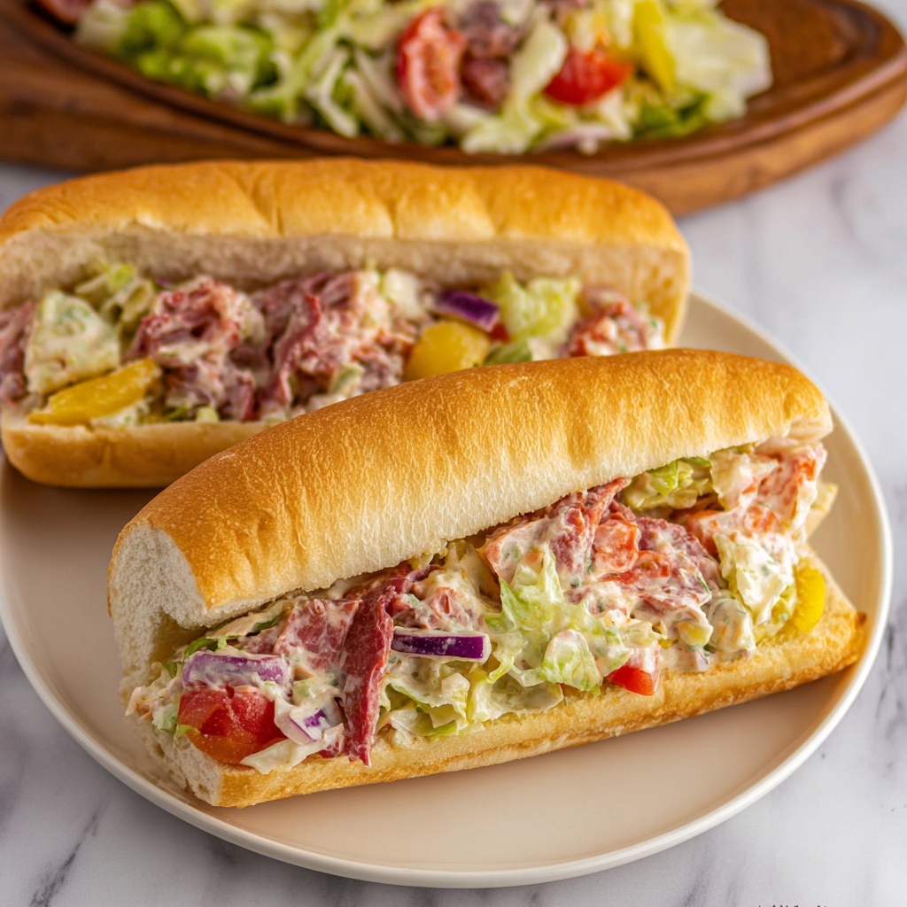 Chopped Italian Sandwiches Recipe - Recipe Image