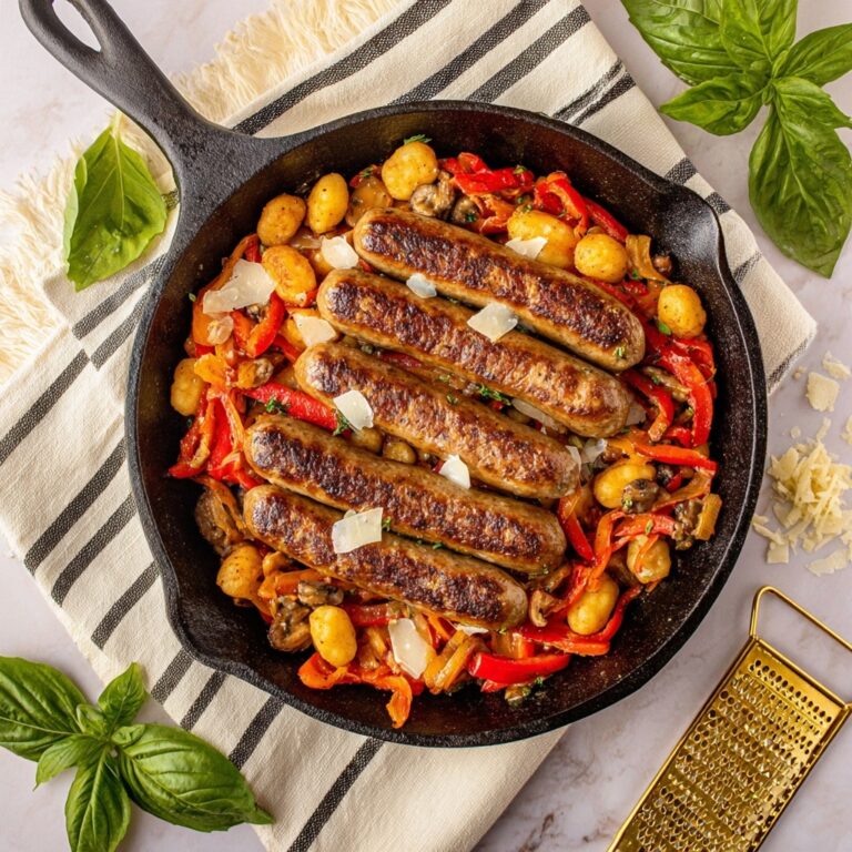 Gnocchi with Sausage and Peppers Recipe