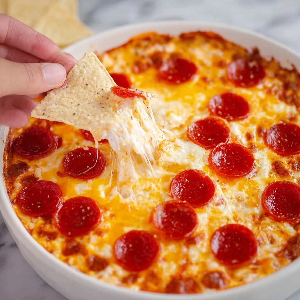 Cottage Cheese Pizza Dip Recipe - Recipe Image