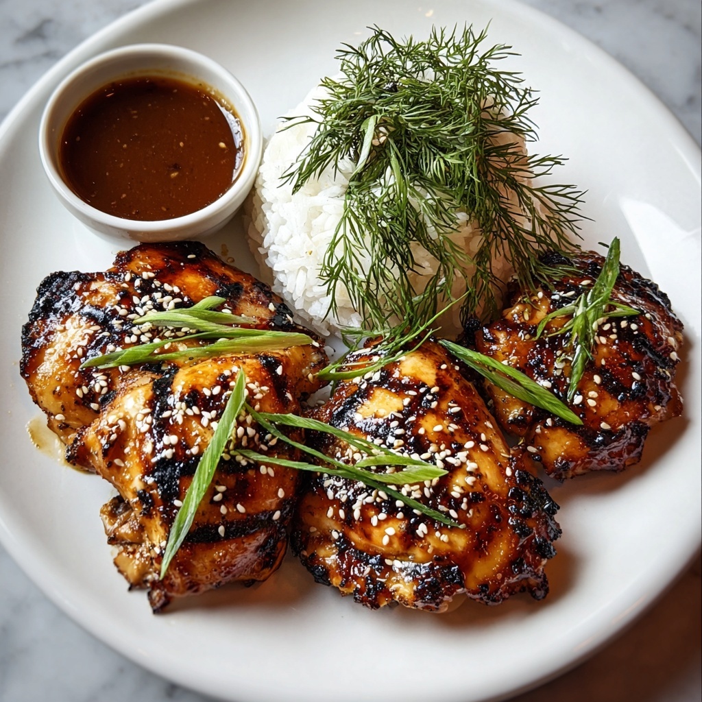 Grilled Sweet and Savory Teriyaki Chicken Recipe - Recipe Image