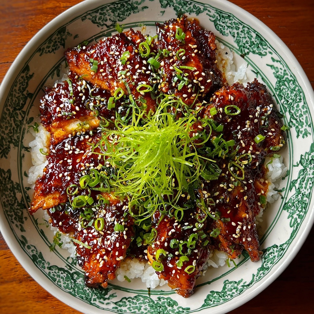 Sticky Honey Gochujang Chicken Recipe - Recipe Image