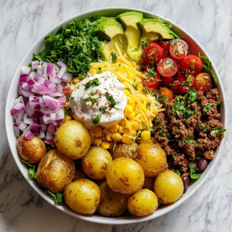Loaded Potato Taco Bowl Recipe