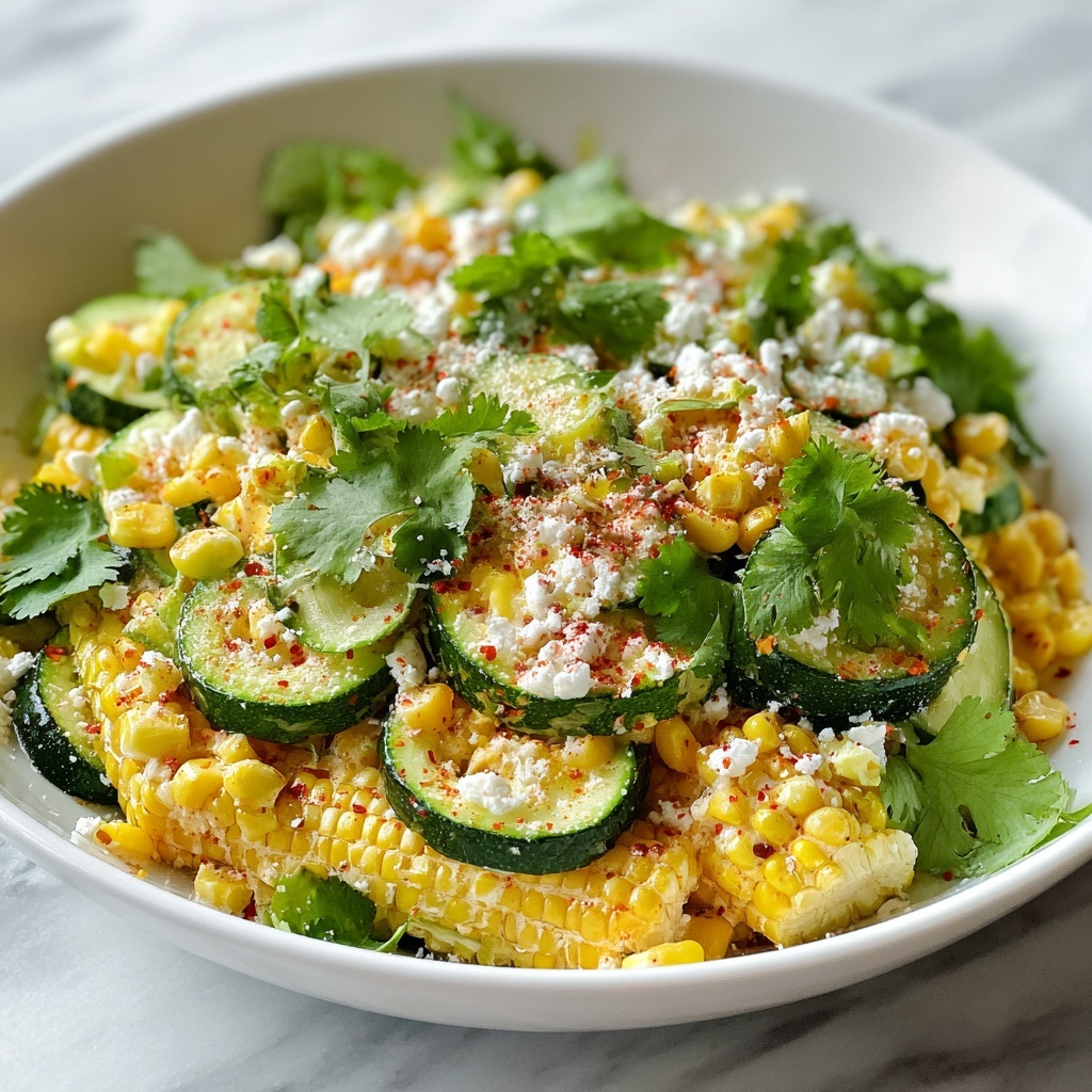 Street Corn Cucumber Salad Recipe - Recipe Image