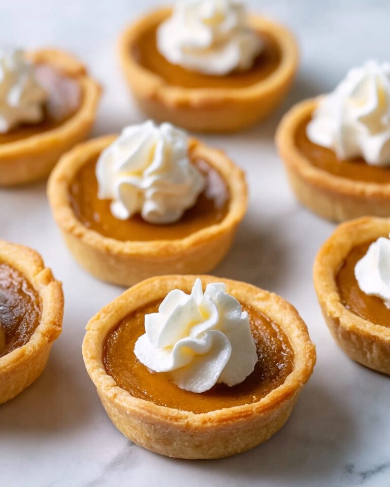 Mini Maple Pumpkin Pies Recipe