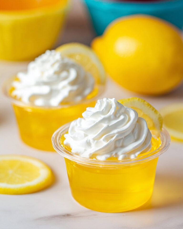 Lemon Drop Jello Shots Recipe