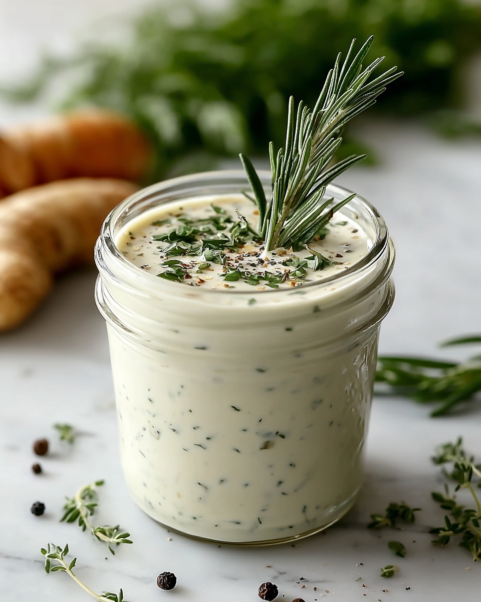Easy Homemade Ranch Dressing in a Jar Recipe - Recipe Image