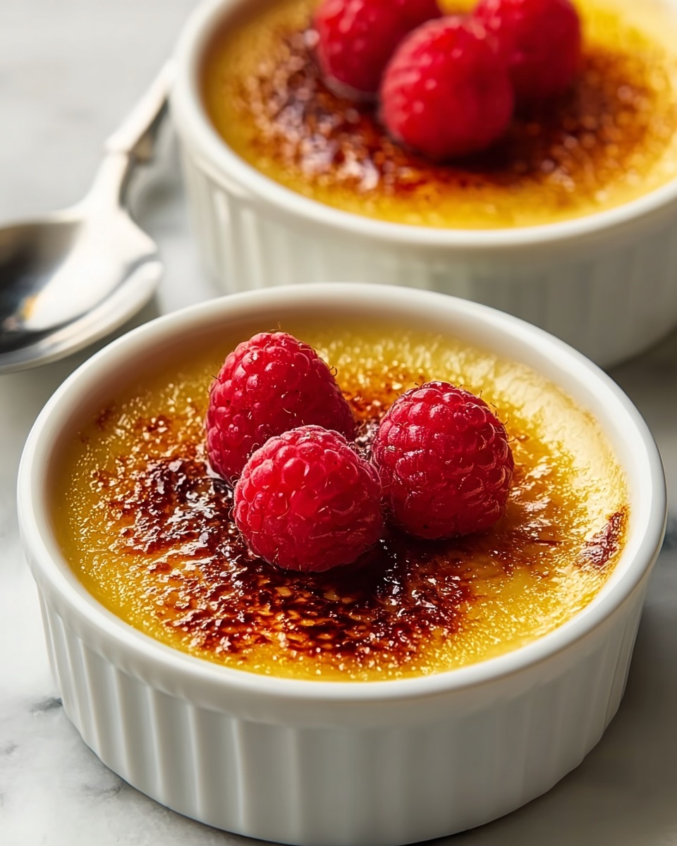 Simple Homemade Creme Brulee Recipe - Recipe Image