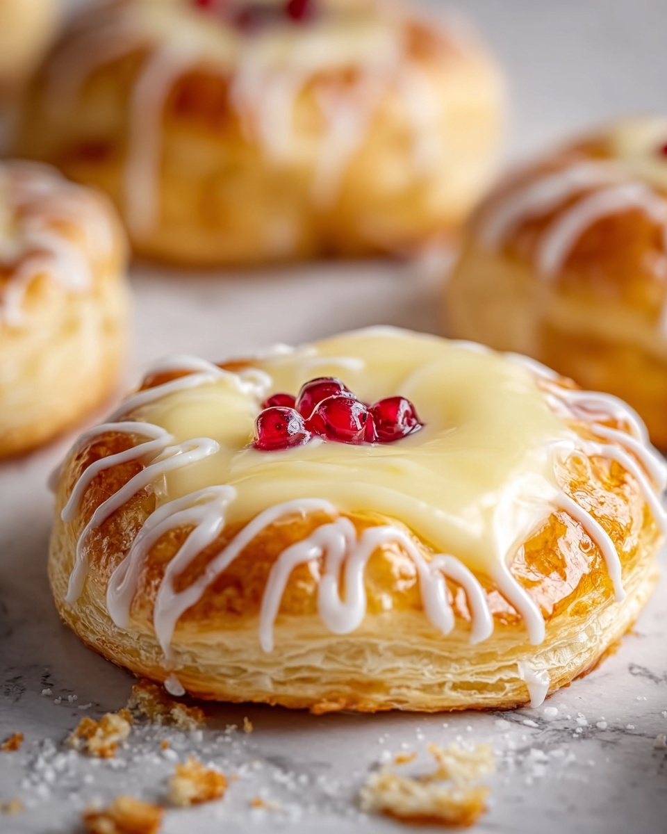 Simple Homemade Cheese Danish Recipe - Recipe Image