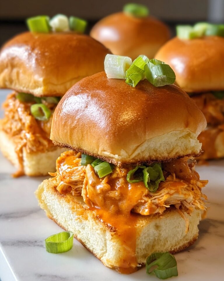 Buffalo Chicken Sliders Recipe