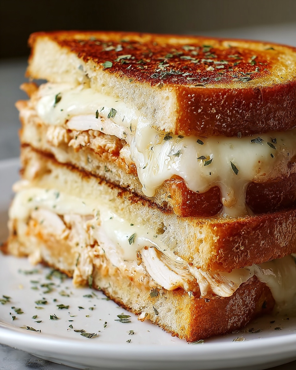 Chicken Parmesan Sandwich Grillers Recipe - Recipe Image