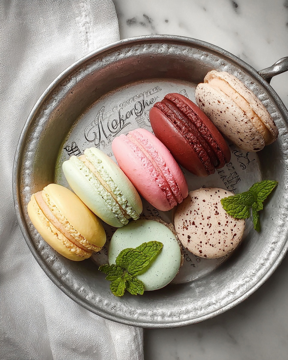 French Buttercream Raspberry Macarons Recipe - Recipe Image