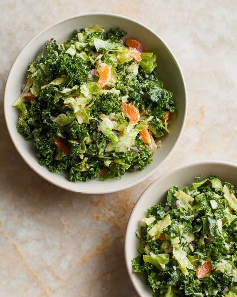 Shredded Kale and Brussels Sprouts Salad Recipe