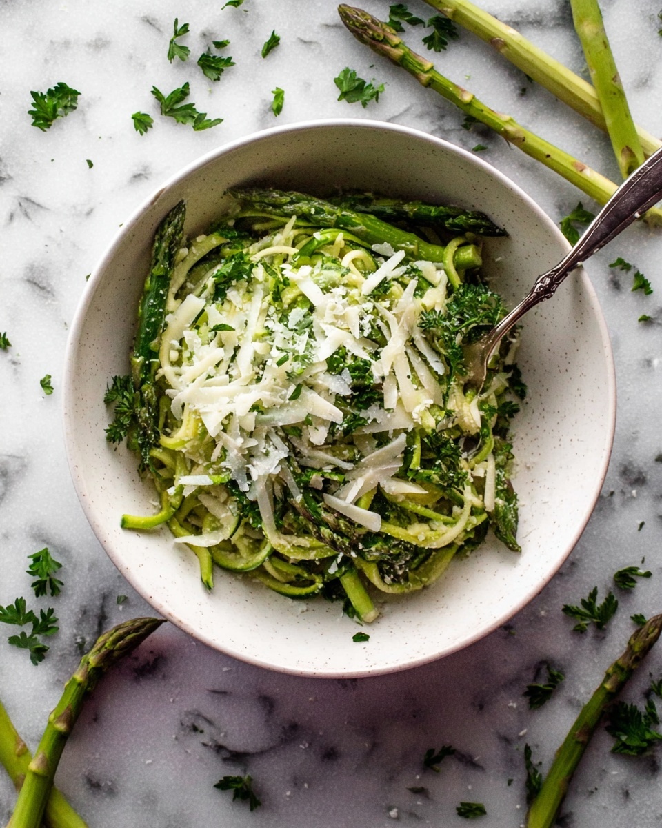 Shaved Asparagus Salad Recipe - Recipe Image