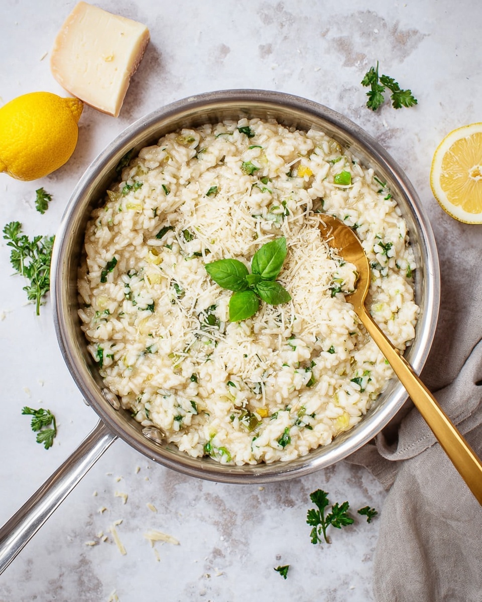 Lemon Herb Risotto Recipe - Recipe Image