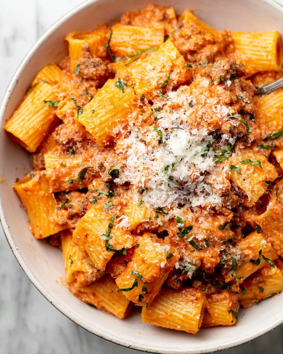 Easy Sausage Rigatoni Recipe - Recipe Image