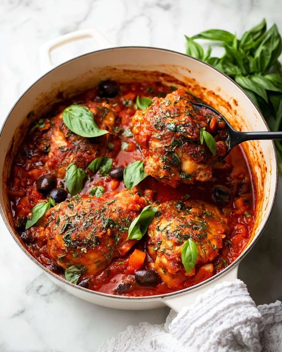 Easy Chicken Cacciatore Recipe - Recipe Image