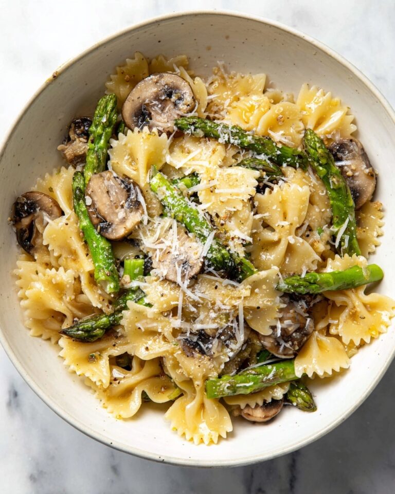 Asparagus and Mushroom Pasta Recipe