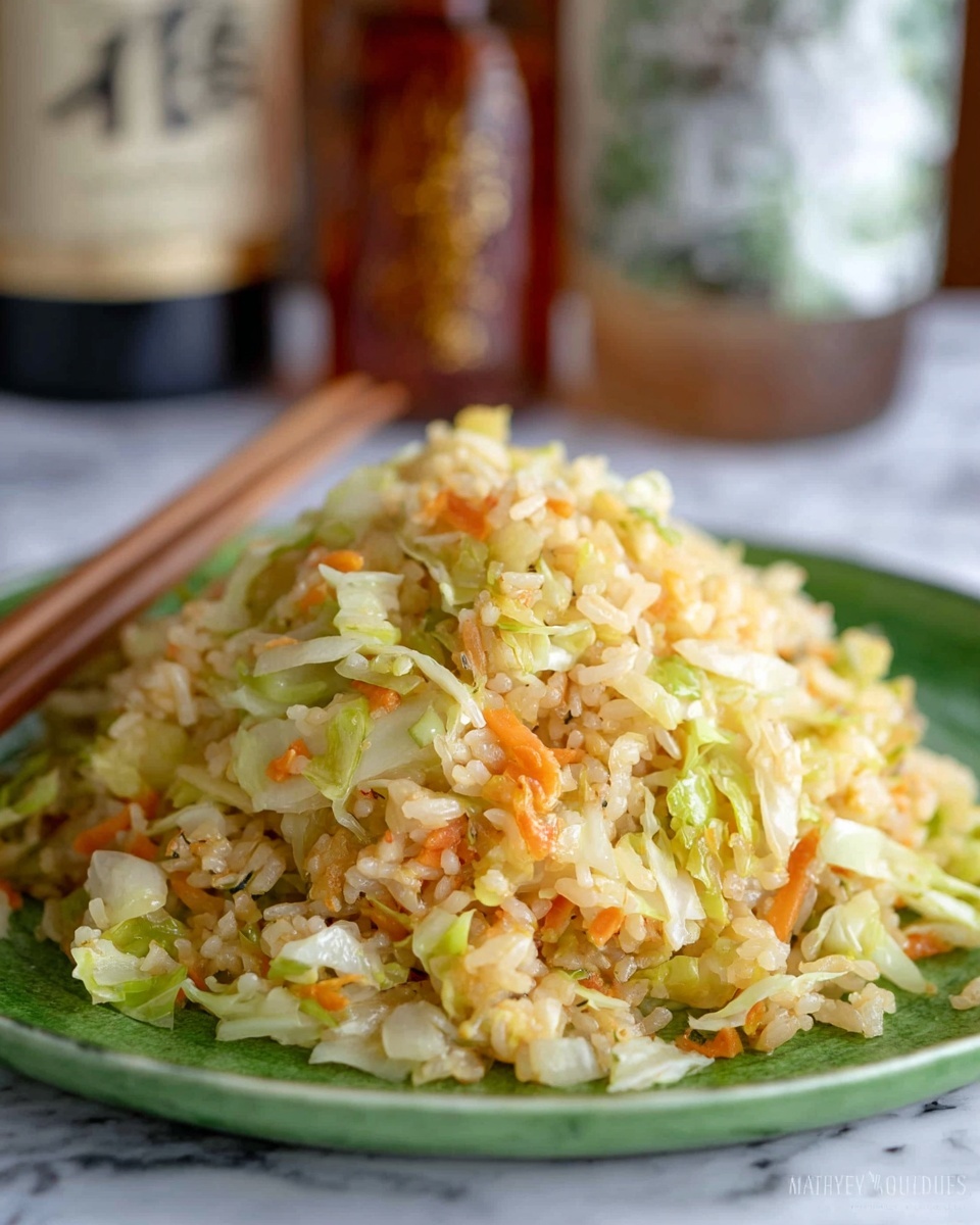 Cabbage Fried Rice Recipe - Recipe Image