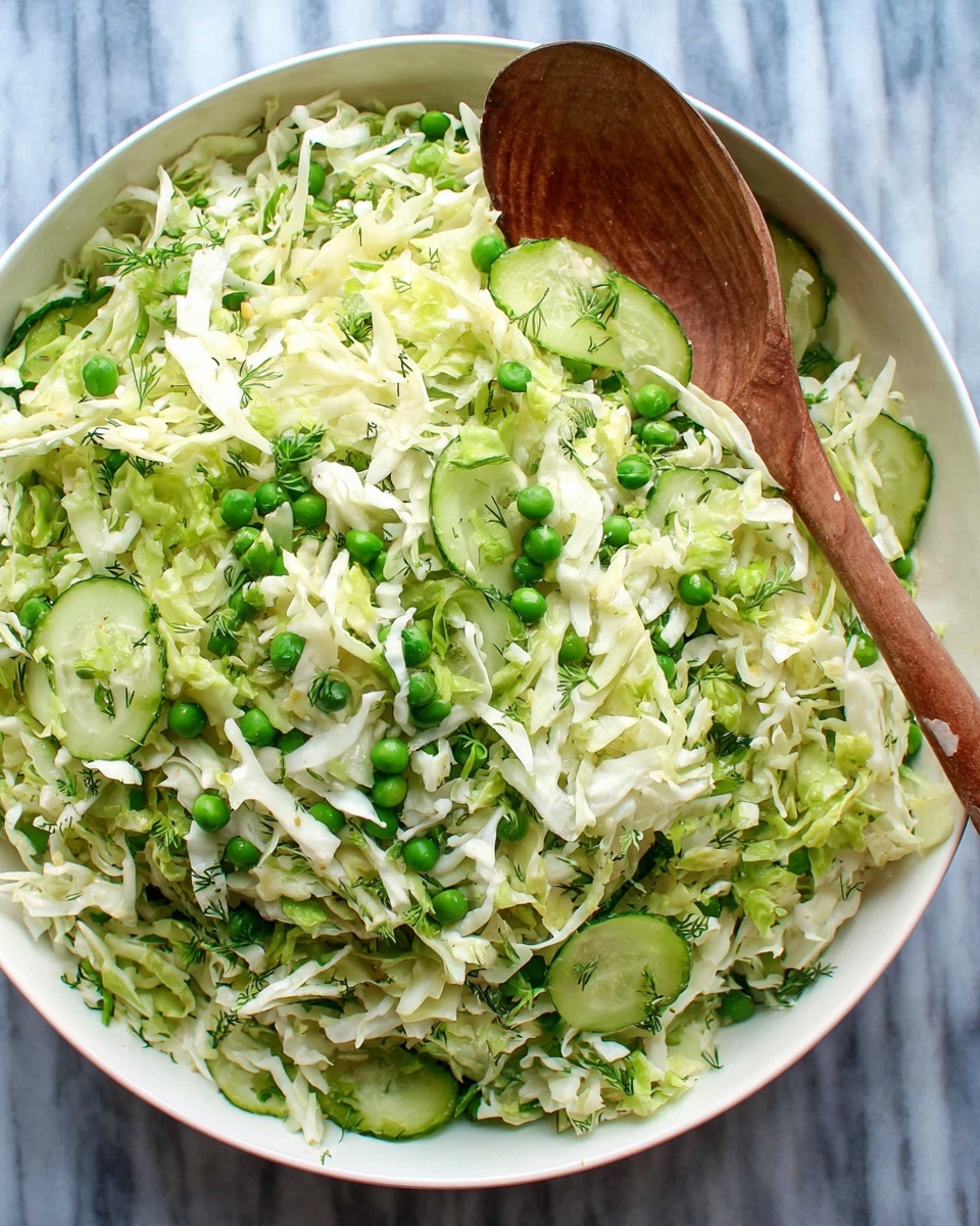 Cabbage and Pea Salad Recipe - Recipe Image
