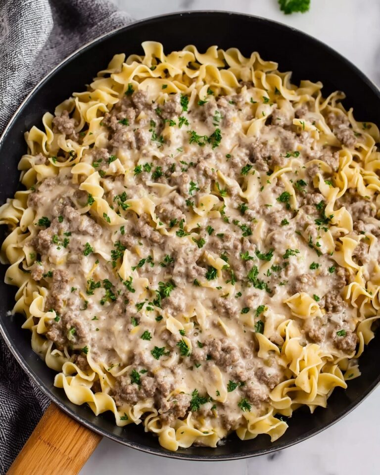 Comforting Ground Beef Stroganoff Your Whole Family Will Love Recipe