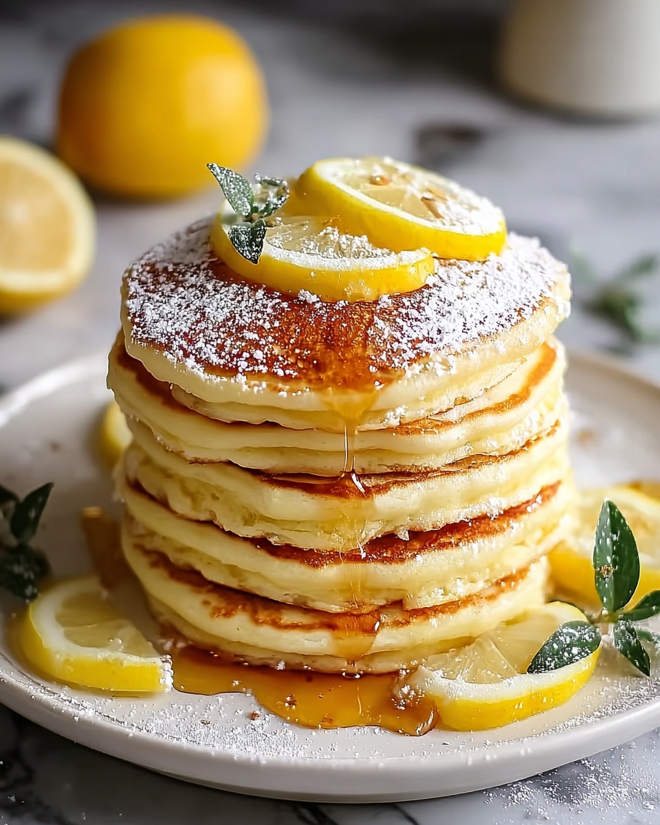 Lemon Ricotta Pancakes Recipe - Recipe Image