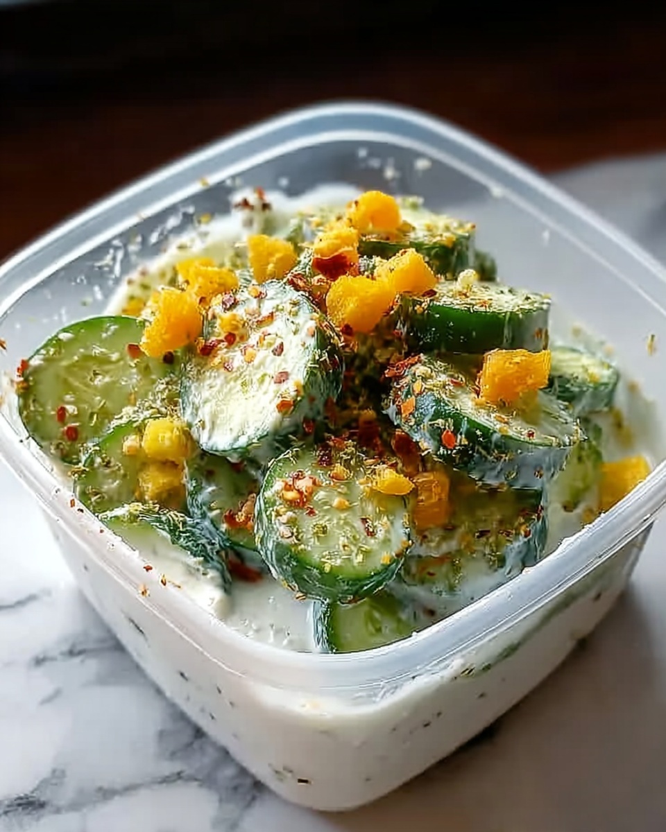 Fresh and Crisp Cucumber Snack Recipe - Recipe Image