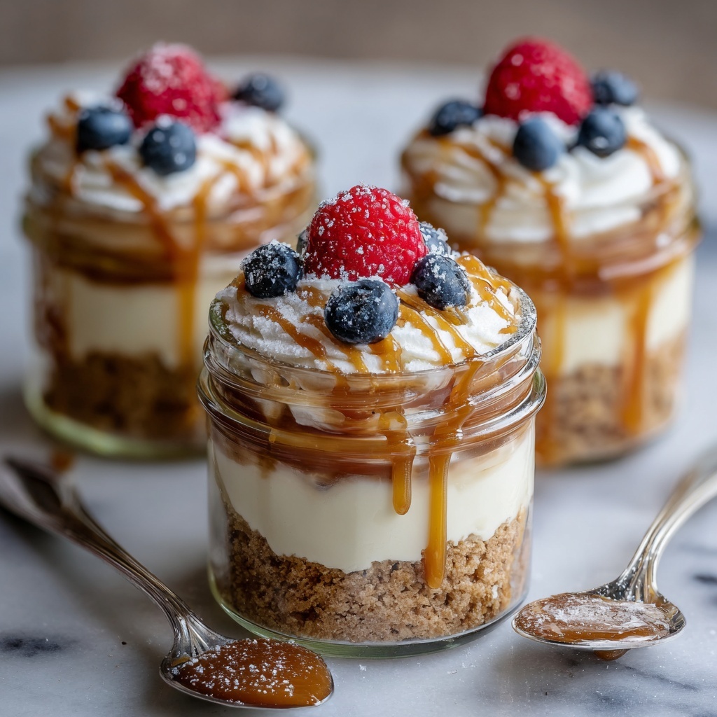 Easy High Protein Cheesecake Jars Recipe - Recipe Image