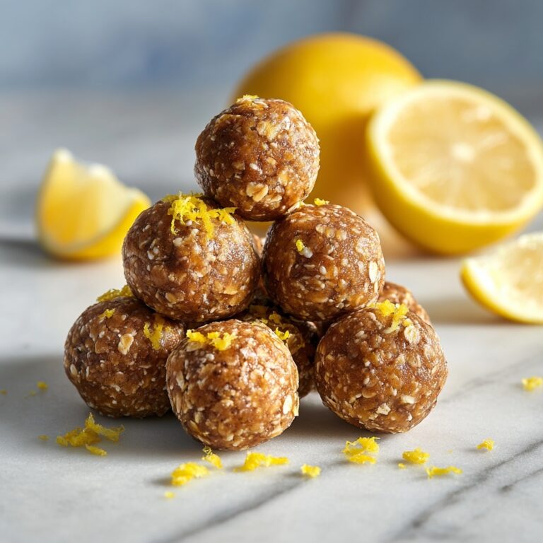 Lemon Zest Energy Balls Recipe